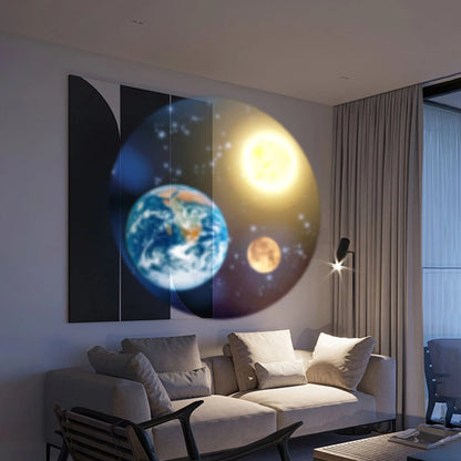 Galaxy Planet Projector – USB LED Space Lamp | 5 Planets Light