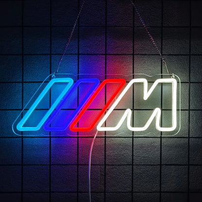 BMW M Neon Light – M Performance LED Wall Sign